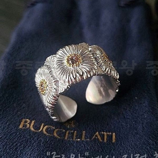 BUCCELLATI 부첼라티 데이지 오픈링 반지 쥬얼리버전