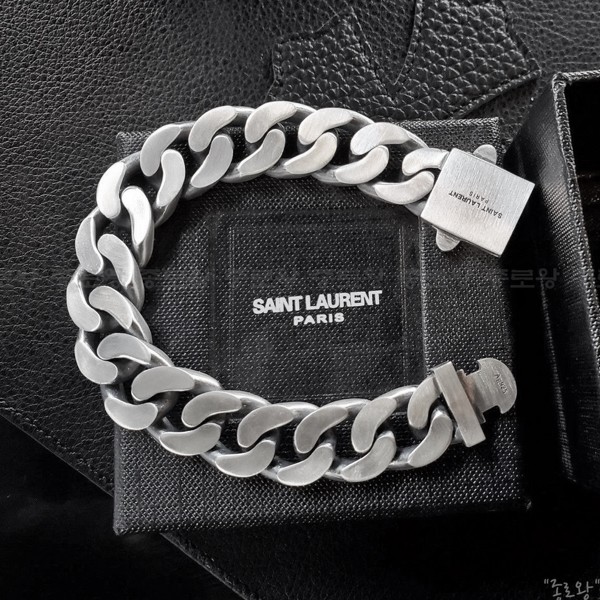 Saint Laurent 세인트로랑 양키 박스 체인 팔찌