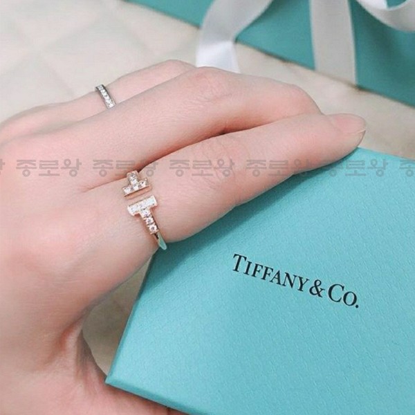 TIFFANY&Co 티파니앤코 와이어링 반지(쥬얼리셋팅)